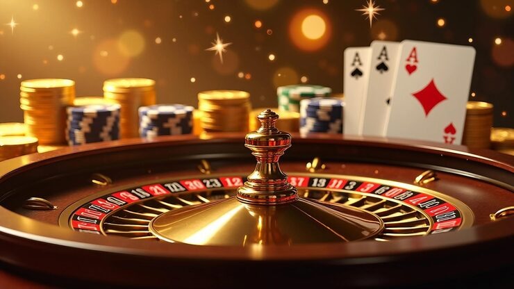 Lucky Twins live dealer table on charade platform showing multi-camera feed and betting interface
